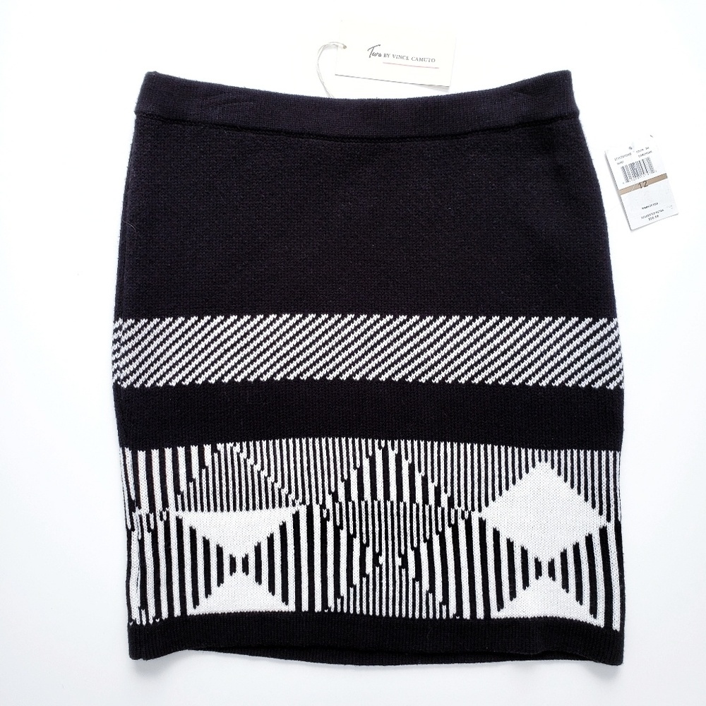 Two by Vince Camuto Jacquard Knit Skirt - Picture 2 of 6